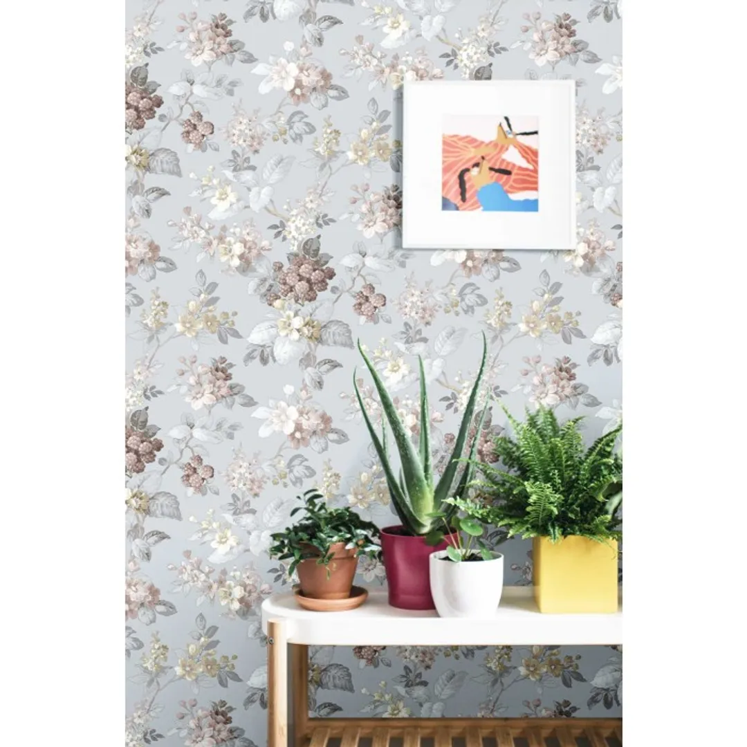 Fiori Country - Parato floreale shabby in vari colori Cristiana Masi