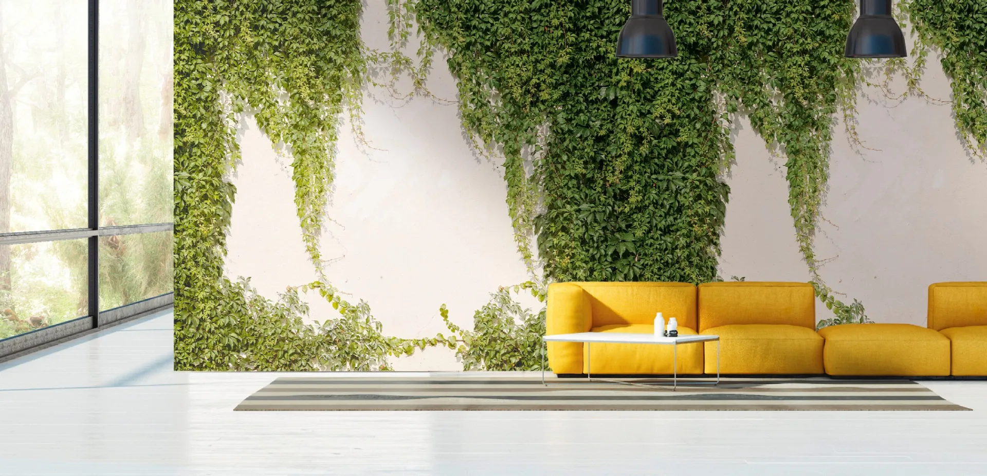 Fusion - Rivestimento carta parato L3.71m x H2.80m. Stampa tridimensionale