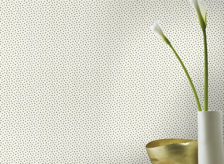 Jolie 2 - Carta da parato pois in vari colori effetto acquerellato