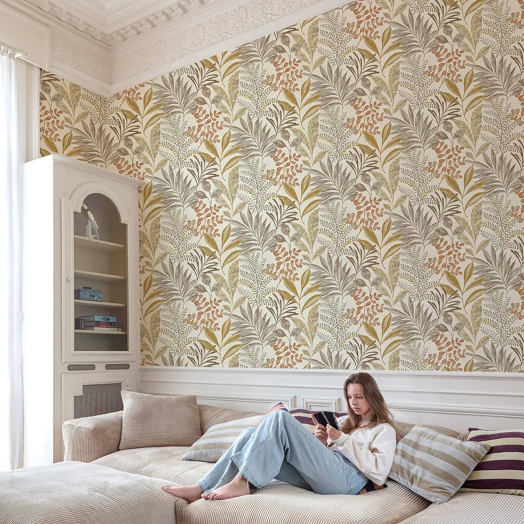 Maison - Parato tropicale in varie colorazioni colori acquerello