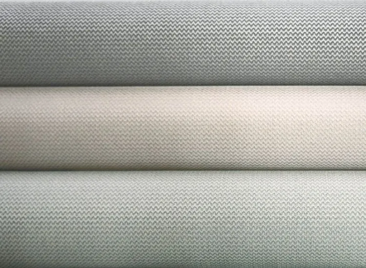 Missoni 01 - Parato tinta unita a rilievo effetto tessuto vari colori