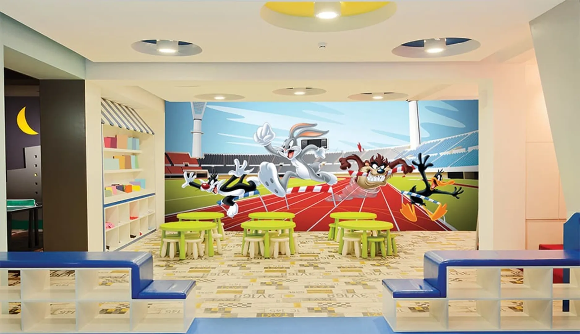 Ada Kids Murals - Parati cameretta bambino Looney Tunes. Varie dimensioni