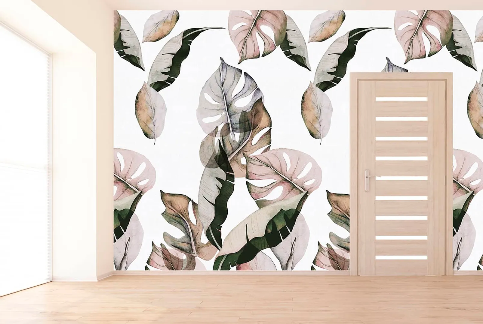 Wonderwall vol1 -  Pannello in carta da parato, due colori, dimensioni L188cm x H300cm ripetibile