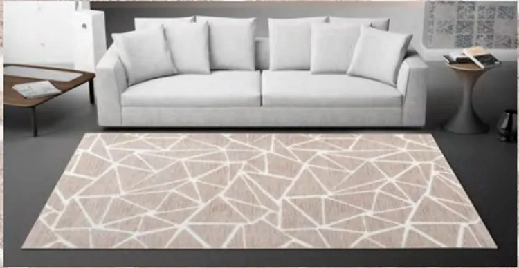 Tappeti per interni frisee in varie colorazioni geometrico