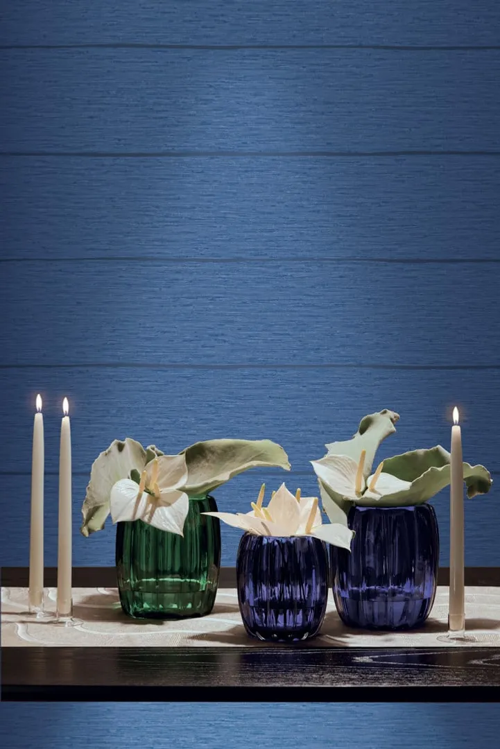 Armani Casa 8 - Carta da parati effetto tessuto stampa rigata in vari colori