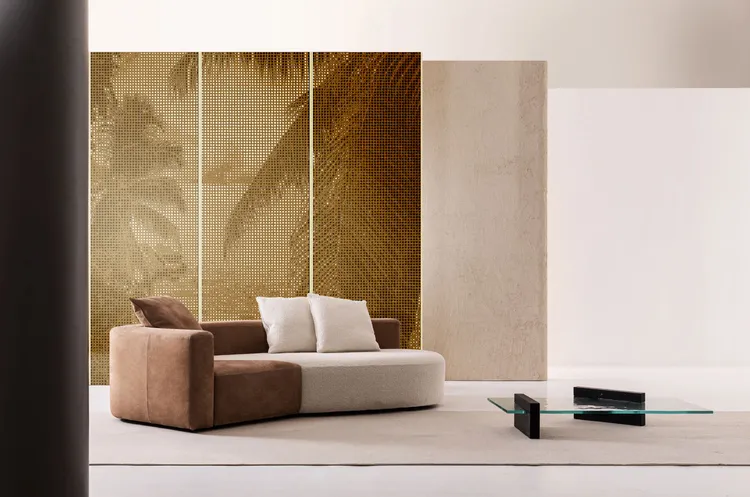 Trussardi 7 - Pannello murale con stampa tropicale dim. H3m x L3m