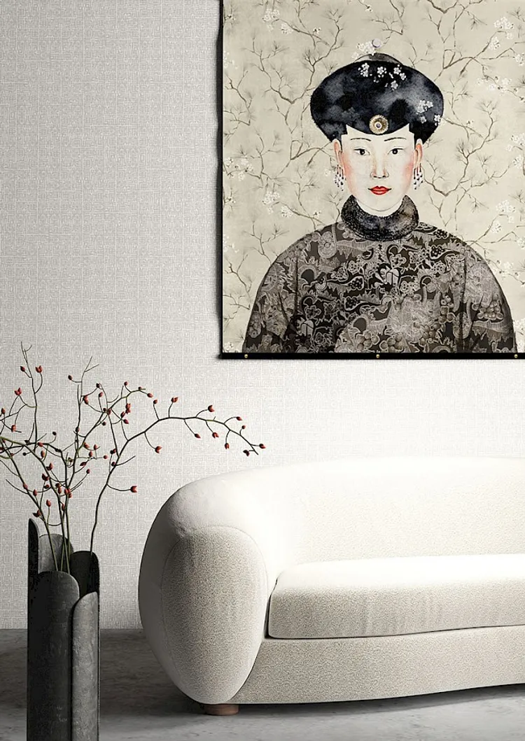 Kimono - Parato stampa donna giapponese in varie colorazioni