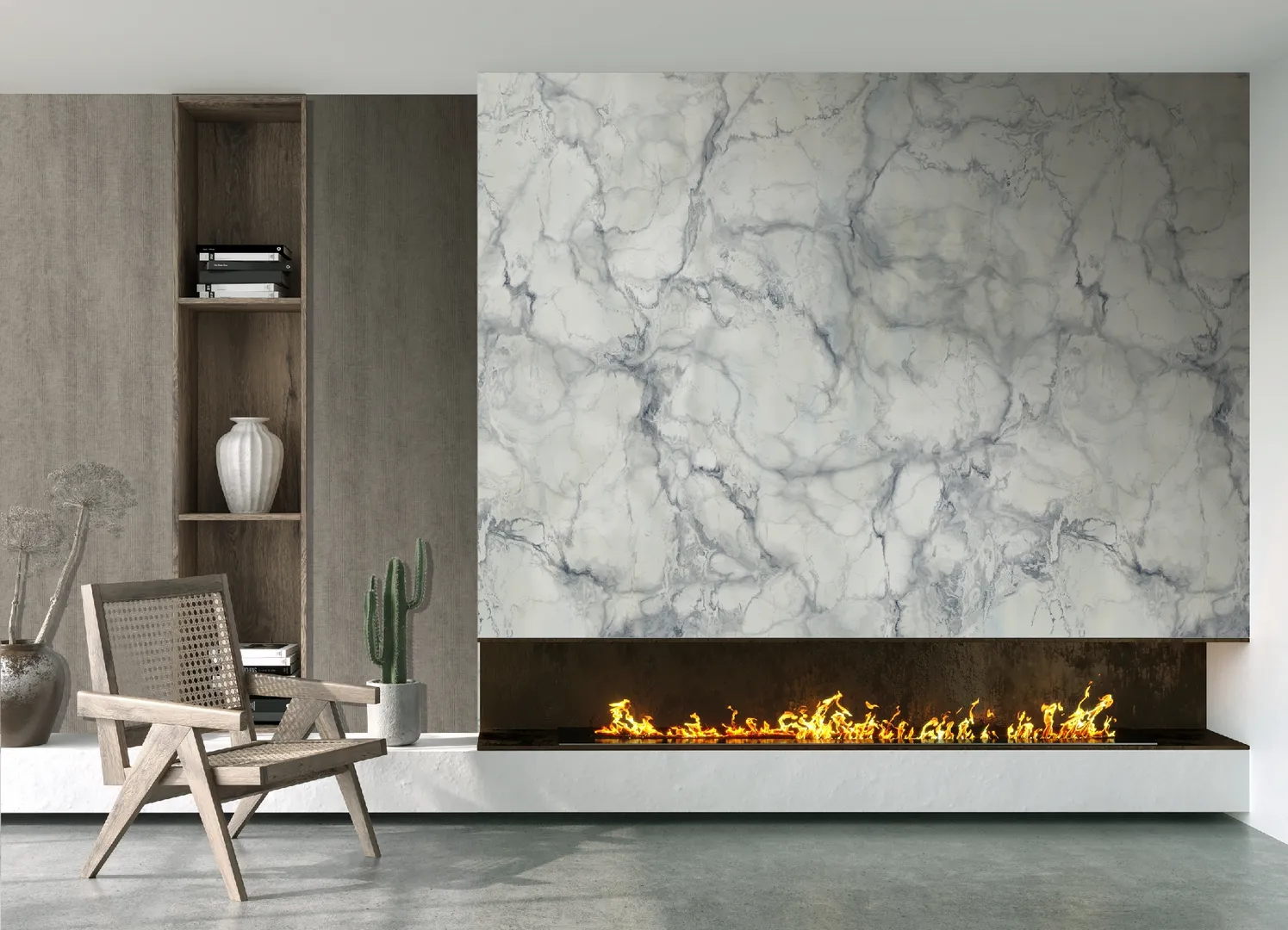 Feature Walls - Carta da parato stampa marmo ripetibile dim. H2.80m x L2.65m