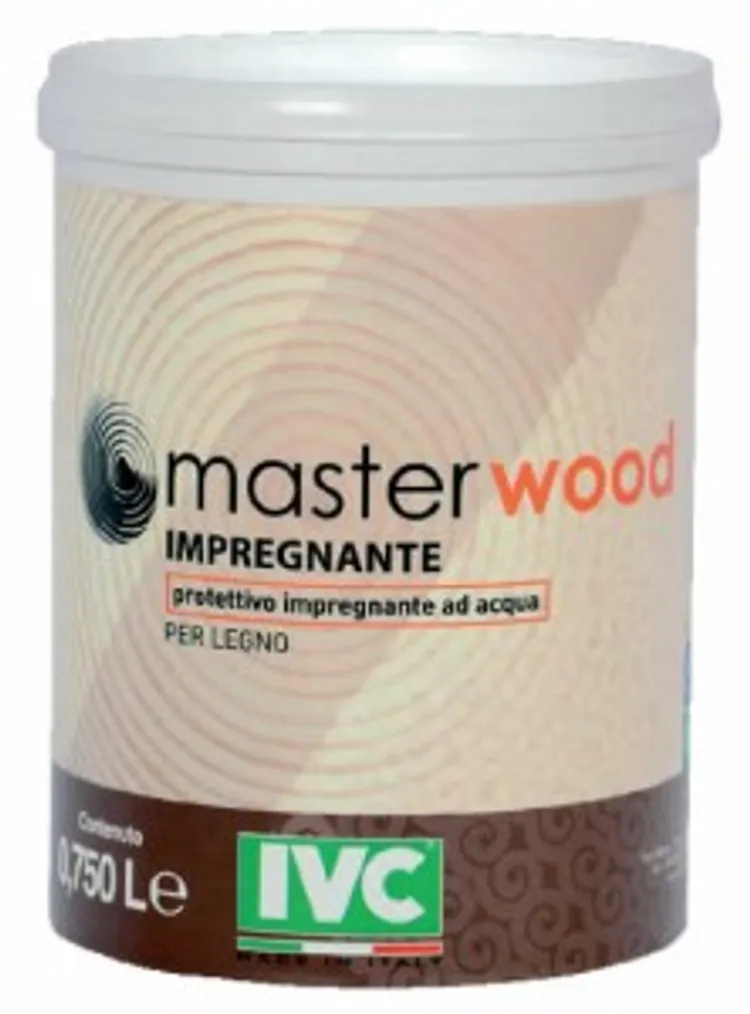 MasterWood - Impregnante a pennello all'acqua per interni finitura naturale