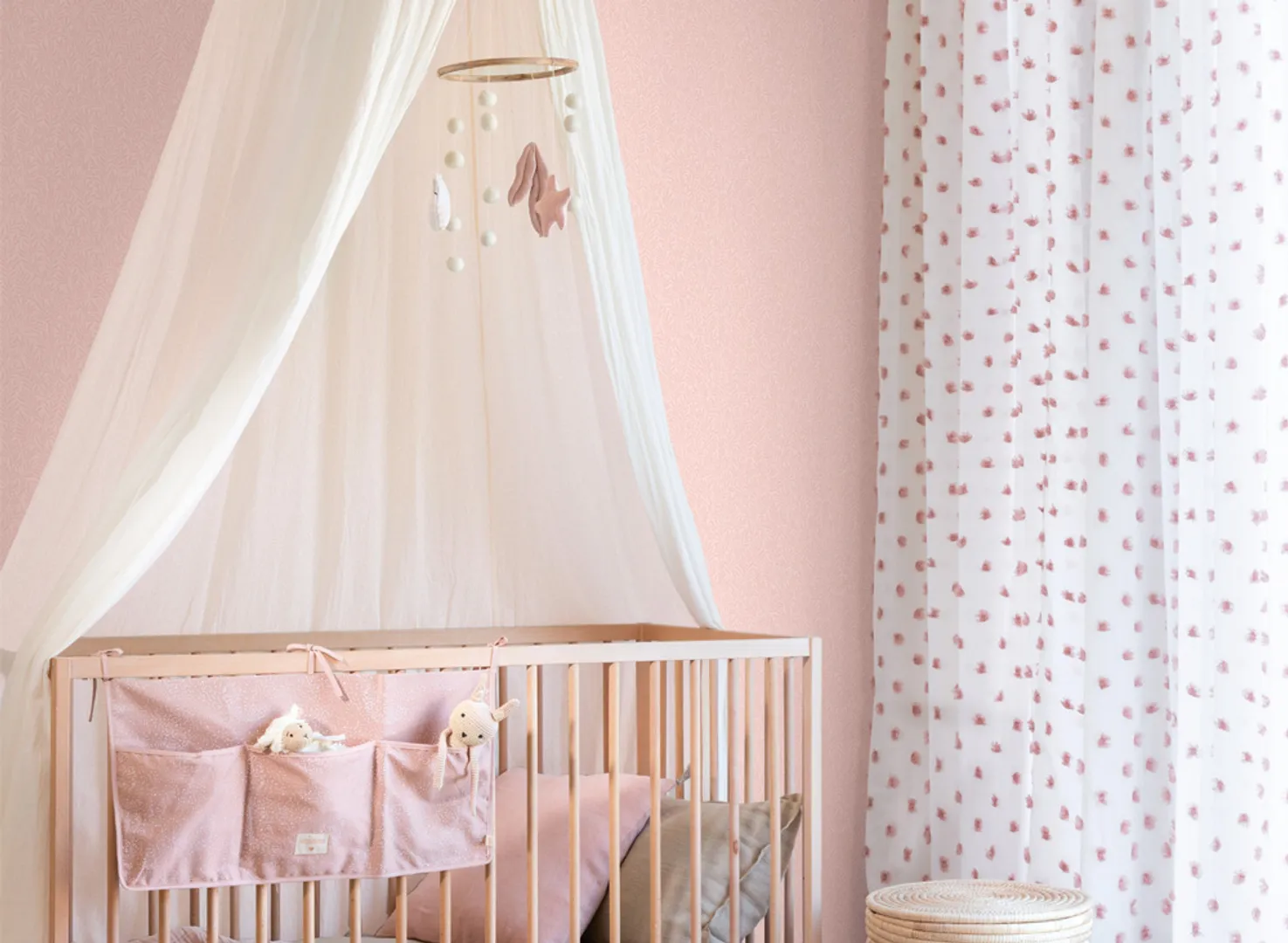 Jolie II - Tessuto 6JO 840000 Pom Pom rosa