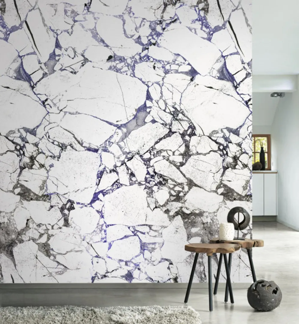 Minerals  - Carta da parato effetto marmo in tnt varie dimensioni materico