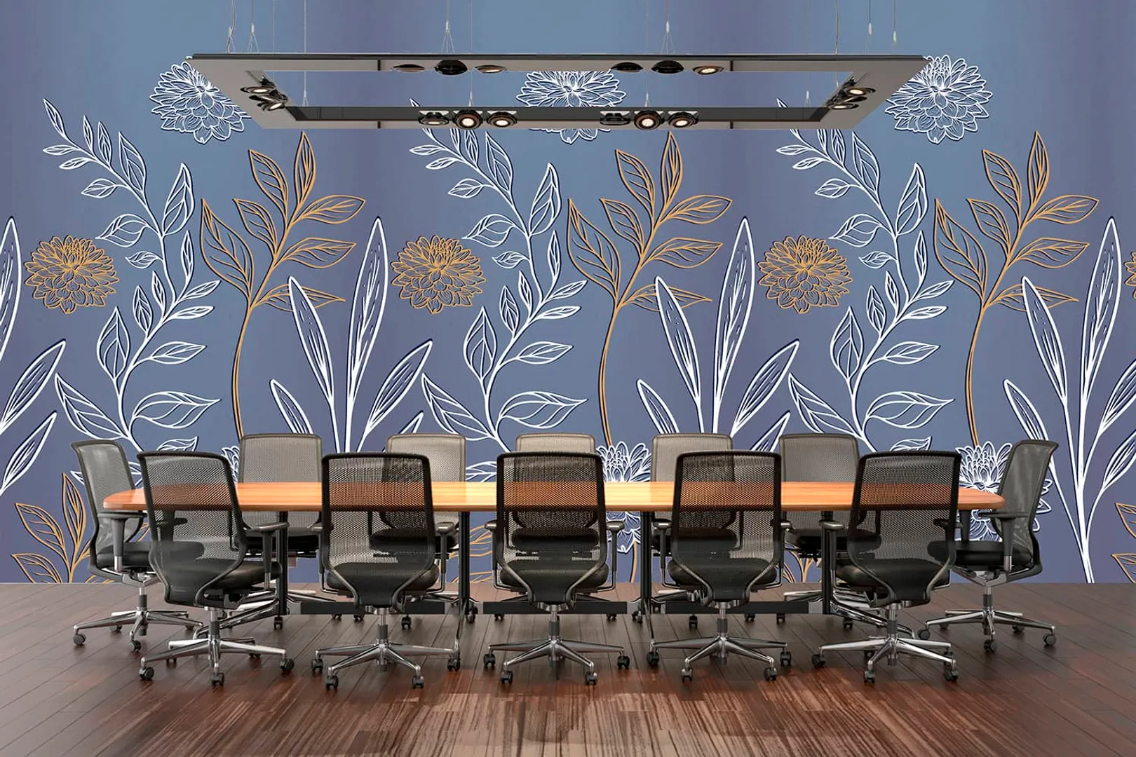 Wonderwall vol1 -  Pannello in carta da parato floreale, dimensioni L188cm x H300cm ripetibile. Vari colori