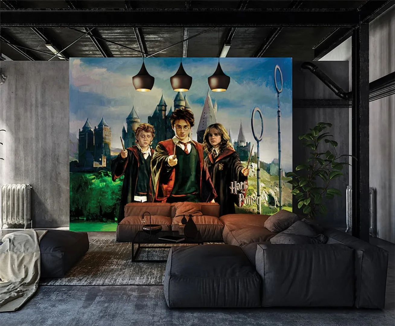 Ada Kids Murals - Carta da parato Harry Potter per camerette ragazzi. Varie dimensioni