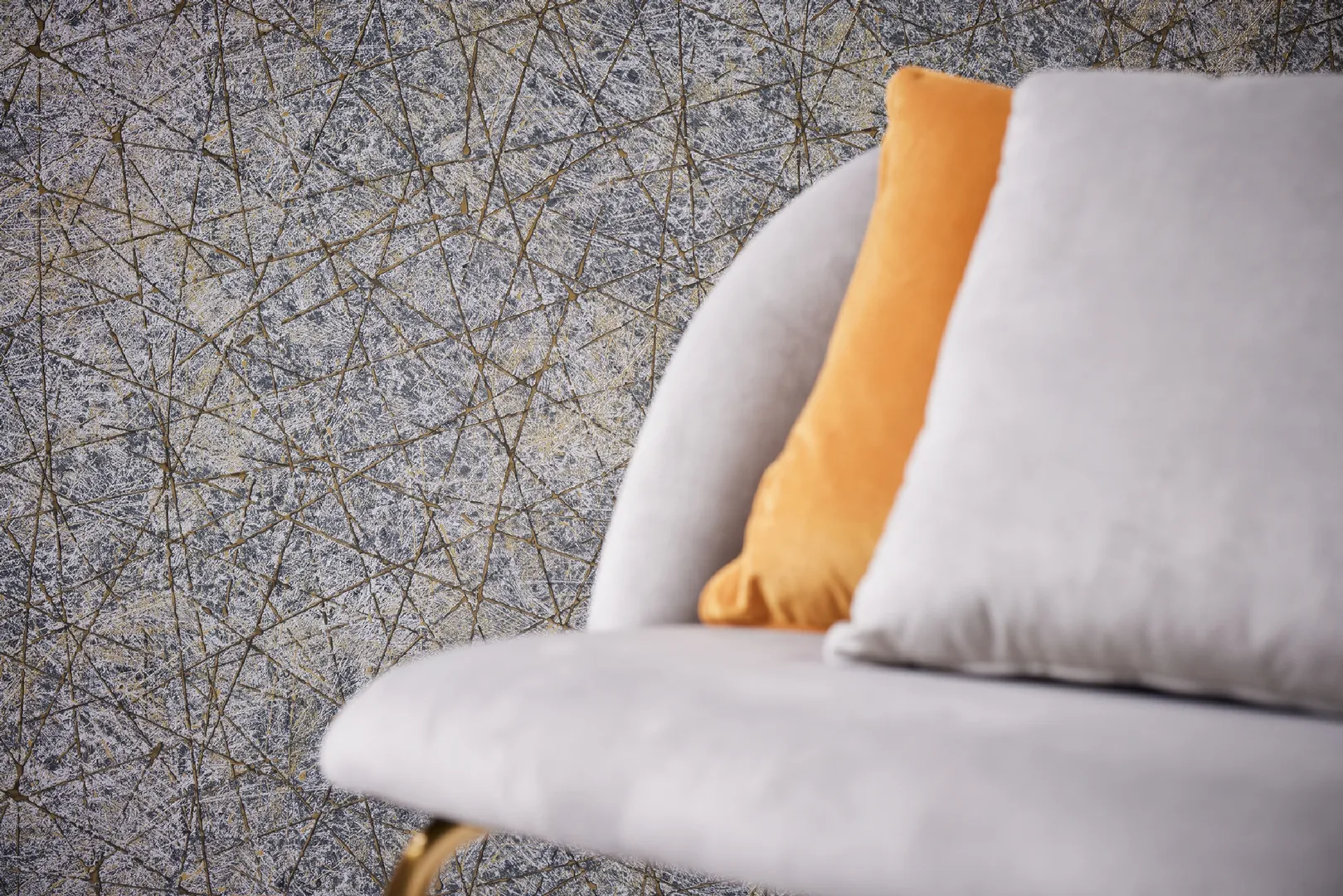 City Shapes - Parato astratto in rilievo. Vari colori marca Effeline