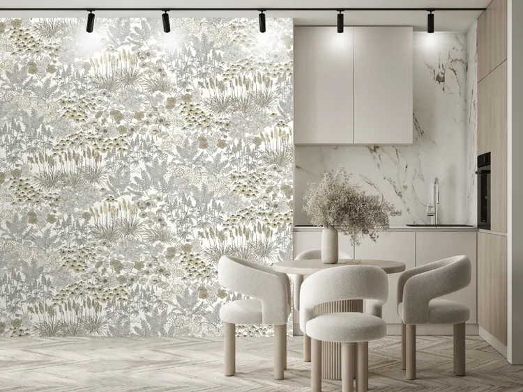 Feature Walls - Carta da parato floreale in varie colorazioni ripetibile. Dim. H2.80m x L2.12m