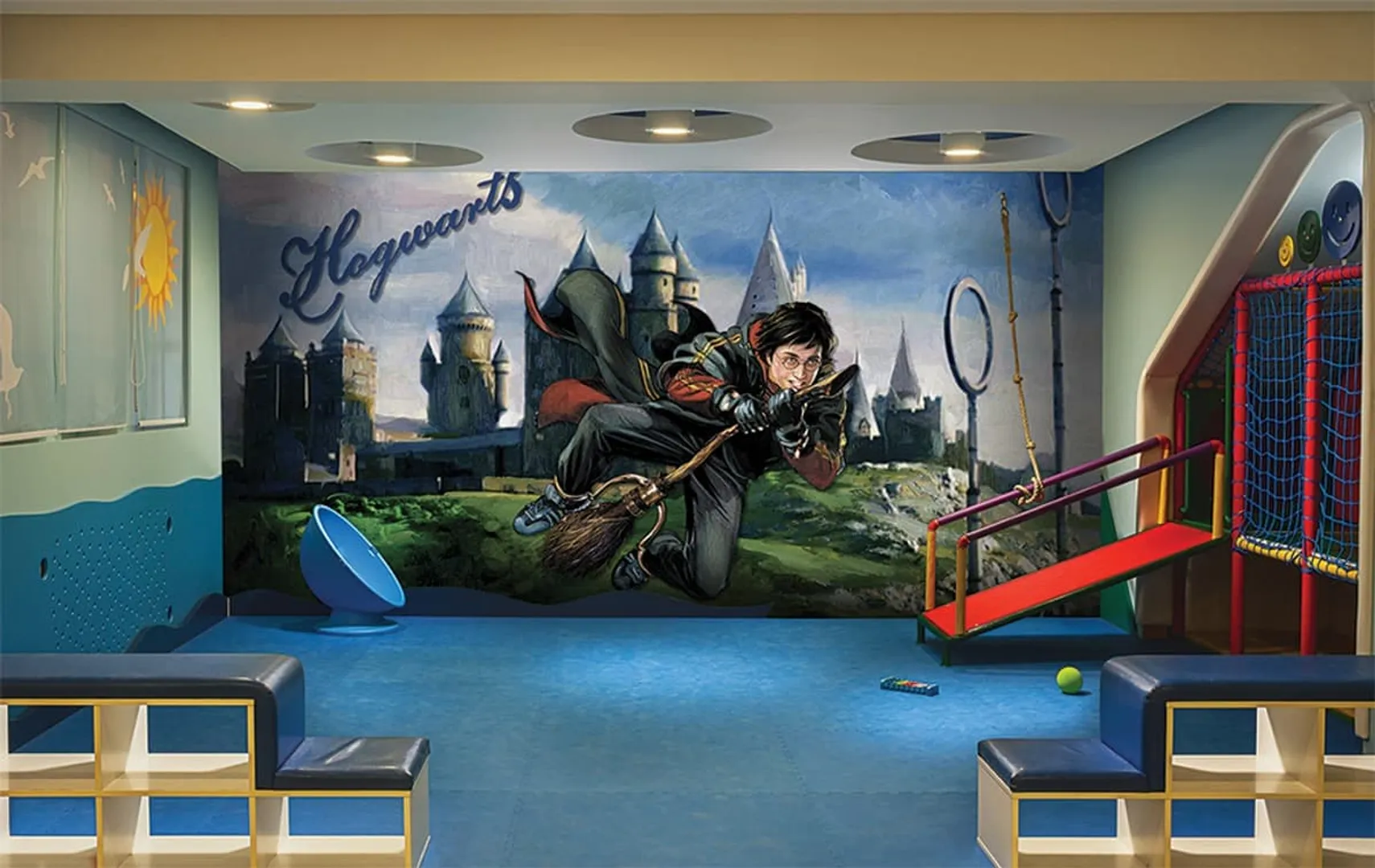 Ada Kids Murals - Poster Murale Harry Potter in varie dimensioni per camere ragazzi