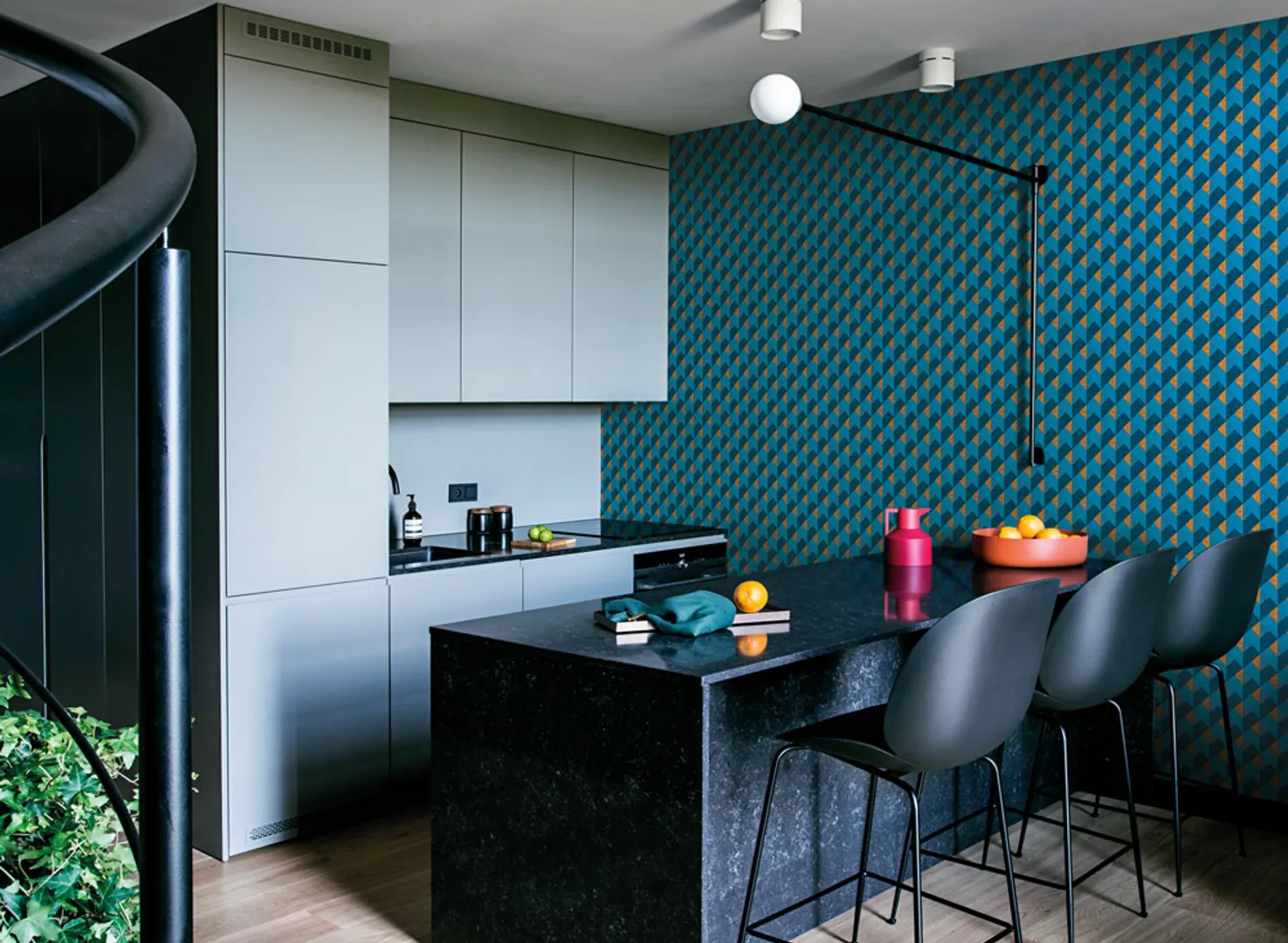 Home 3 - Parato geometrico tridimensionale in vari colori a rilievo