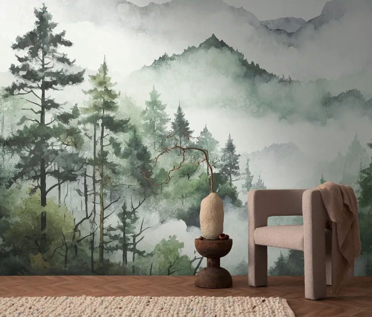 Unico - Panoramica tridimensionale non ripetibile dim. L3.71m x H2.80m