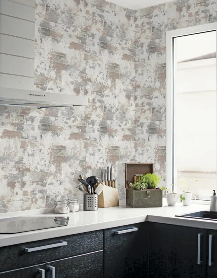 Natural Fx 2 - Parato effetto muro in stile industrial lavabile