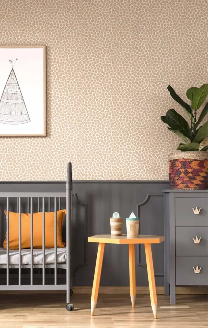 MiniMe - Parati maculati giraffa in vari colori. Cameretta bambini