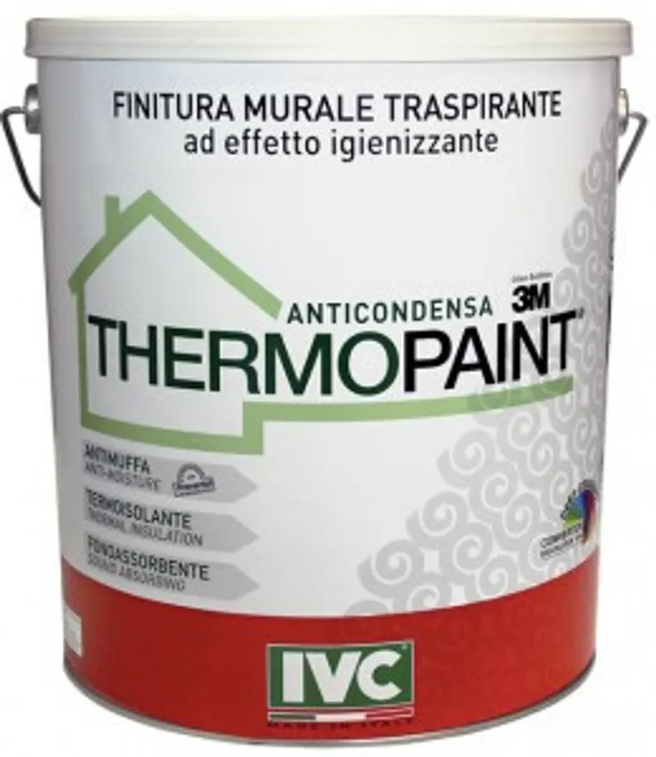Thermopaint - Pittura murale anticondensa termoisolante con effetto igienizzante