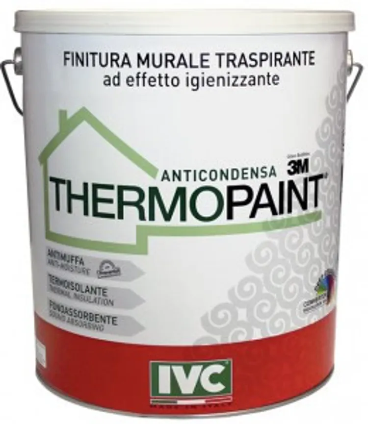 Thermopaint - Pittura murale anticondensa termoisolante con effetto igienizzante