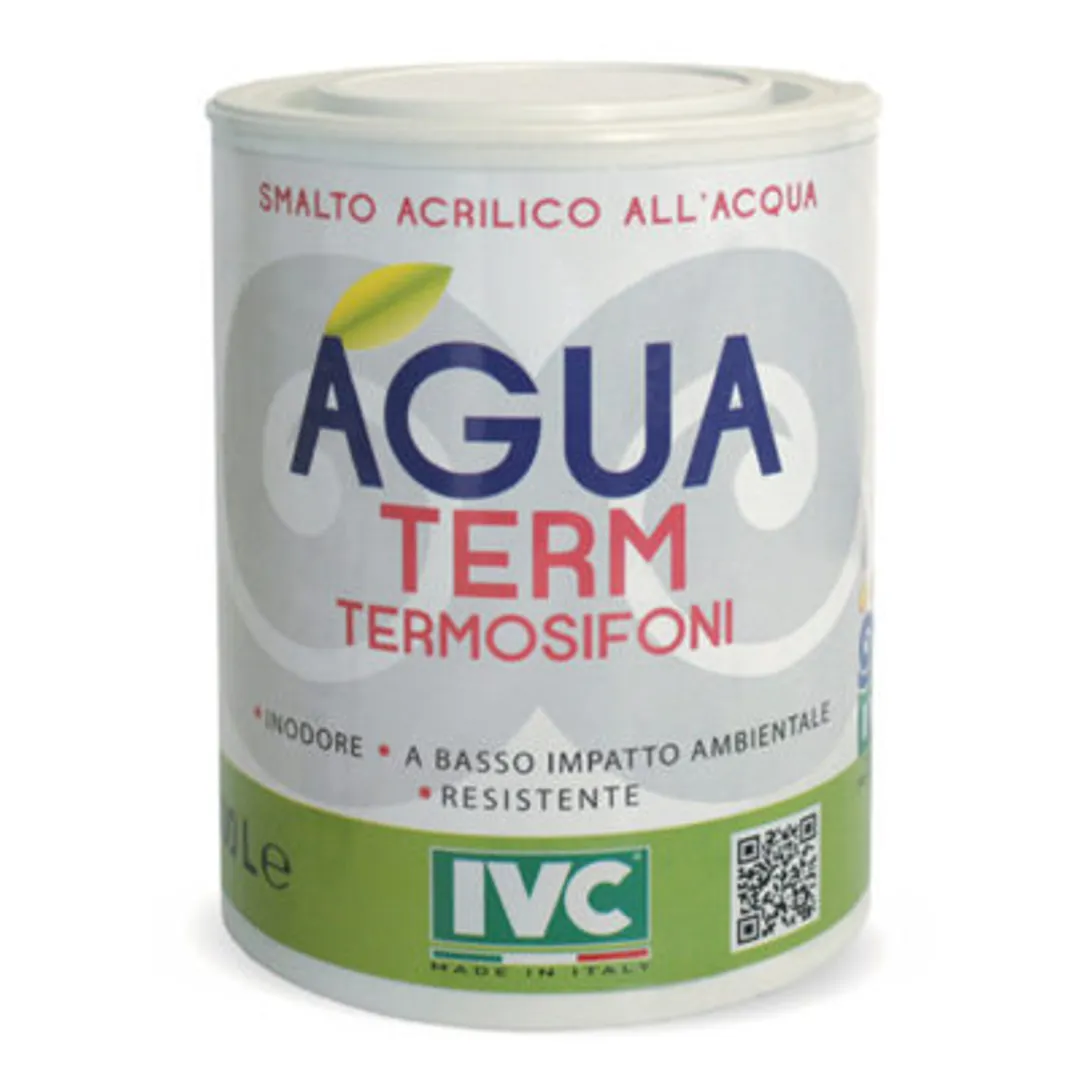 Agua Term - Smalto acrilico semilucido per termosifoni in alluminio, ferro e ghisa.