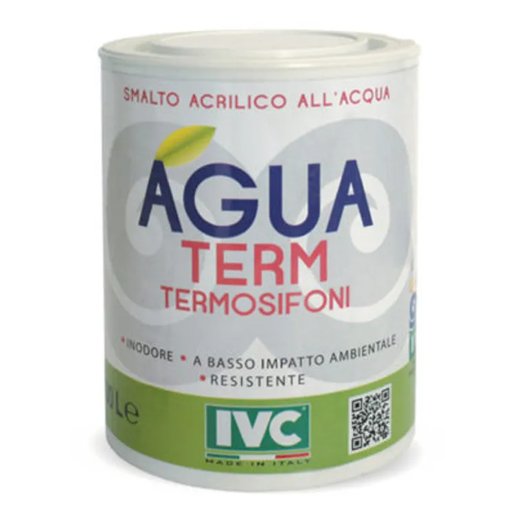 Agua Term - Smalto acrilico semilucido per termosifoni in alluminio, ferro e ghisa.