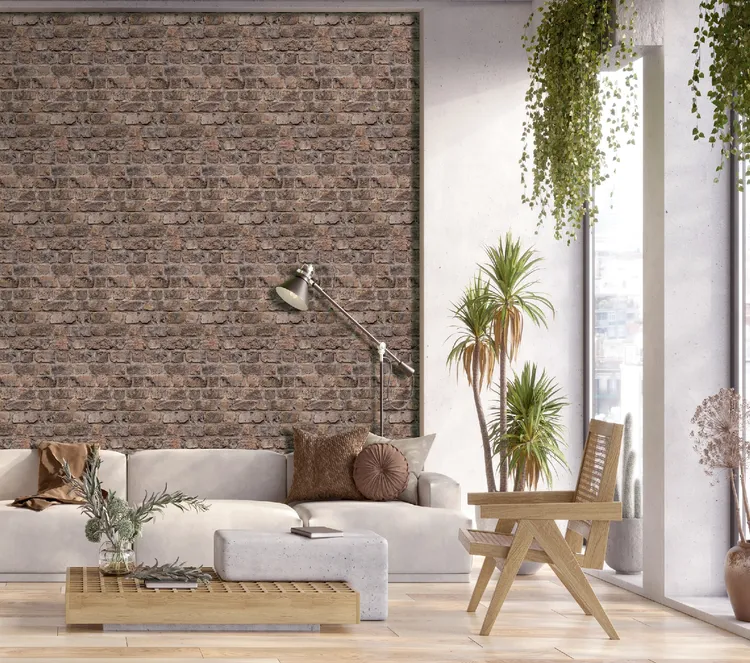 Feature Walls - Parati mattoncini industrial ripetibili dim. H2.80m x L1.06