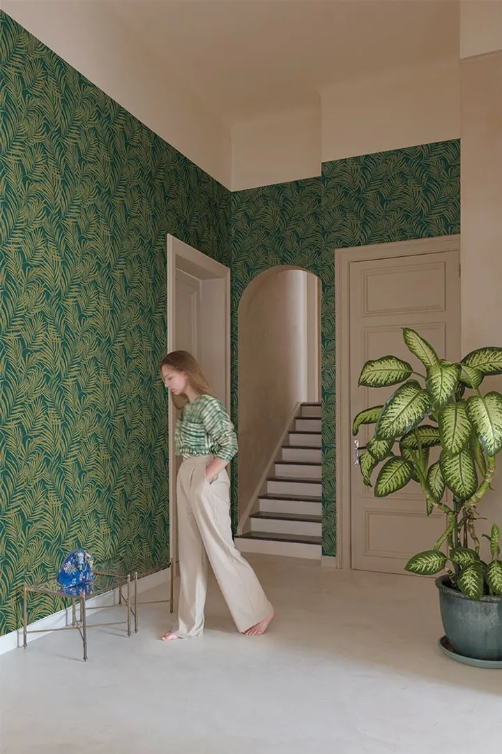 Maison - Parato tropicale in vari colori per ambienti eleganti