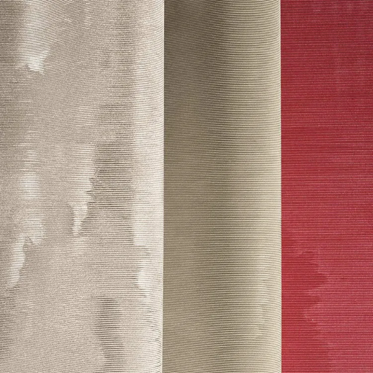Armani Casa 8 - Parato tinta unita effetto tessuto moire, varie colorazioni