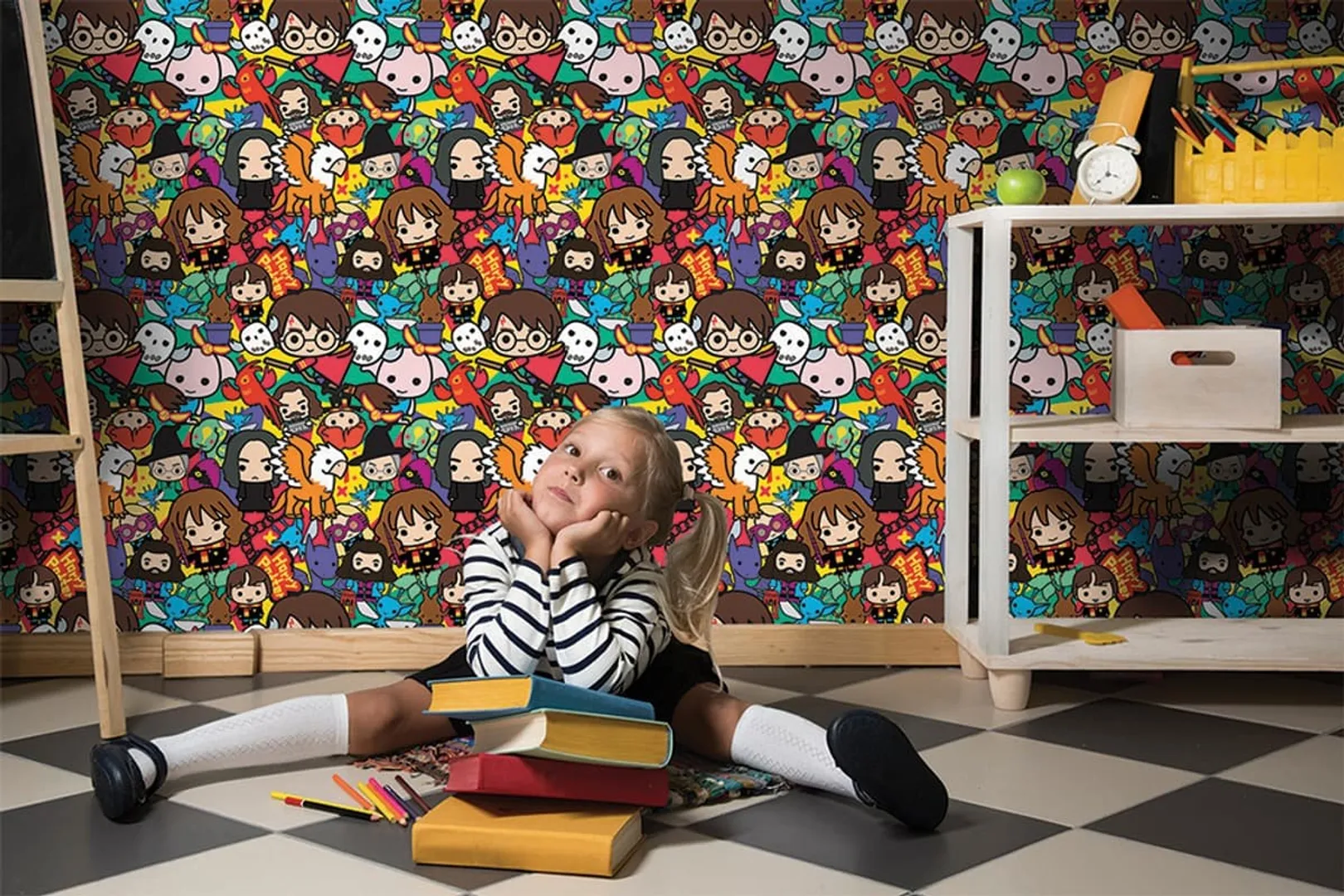 Ada Kids Murals - Poster per ragazzi con stampa Harry Potter. Varie dimensioni
