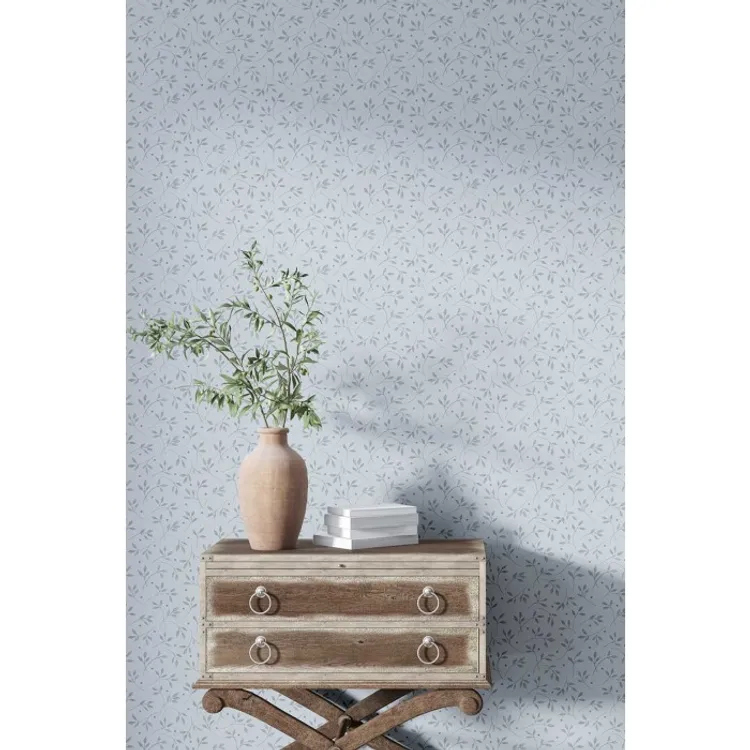 Fiori Country - Parato shabby in vari colori Cristiana Masi floreale con foglioline