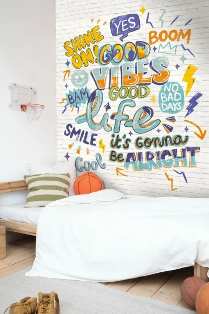 Pimp My Wall - Parato murales per rivestimenti camere ragazzi 3 dimensioni
