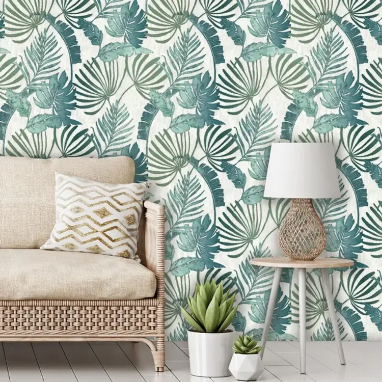 Sejours e Chambres - Carte da parato tropicali effetto acquerello