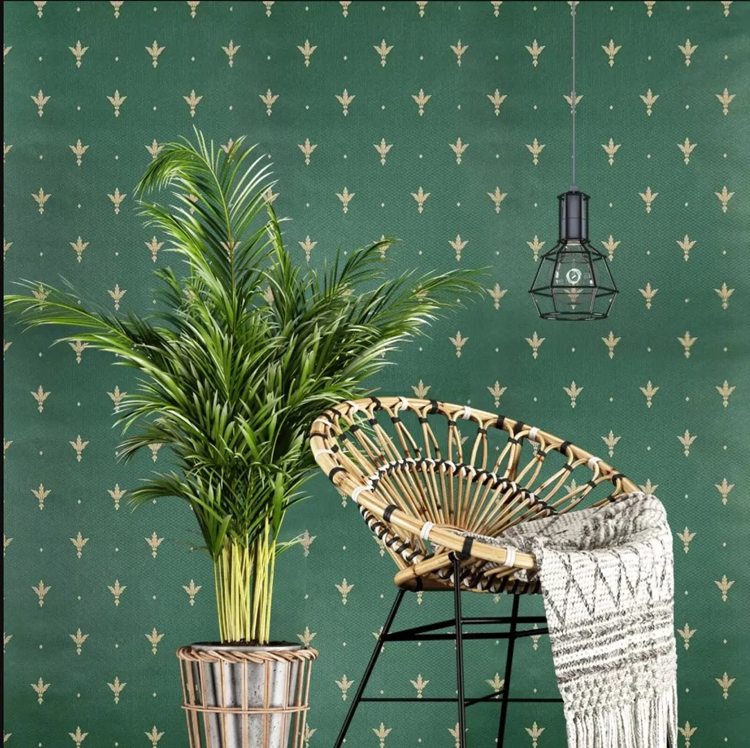 Outlet Satin Flowers - Rotoli di carta parato in stock alta qualità Zambaiti. Pz 1