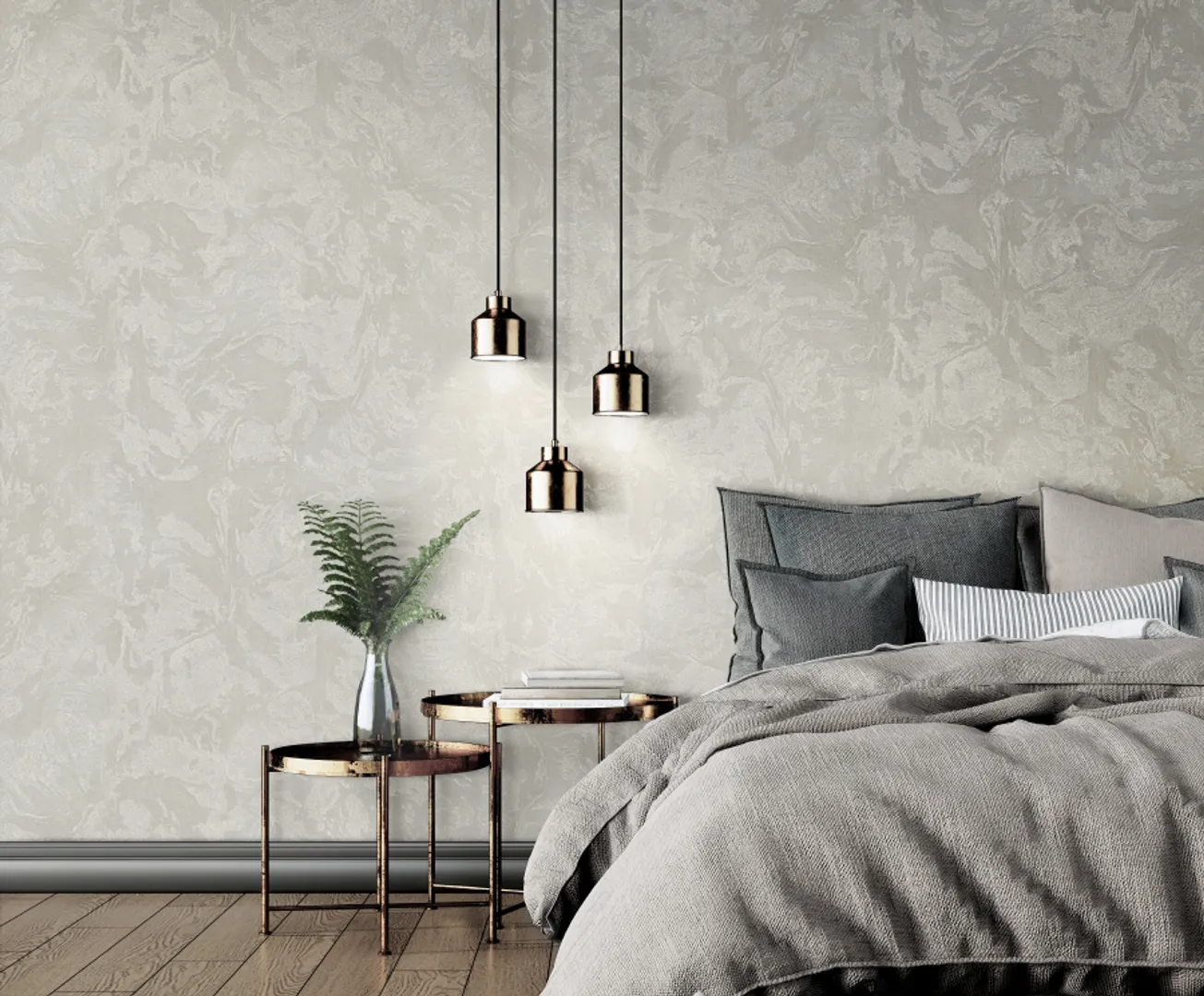 Splendor - Parato tinta unita effetto moire' per ambienti classici e contemporanei. Vari colori