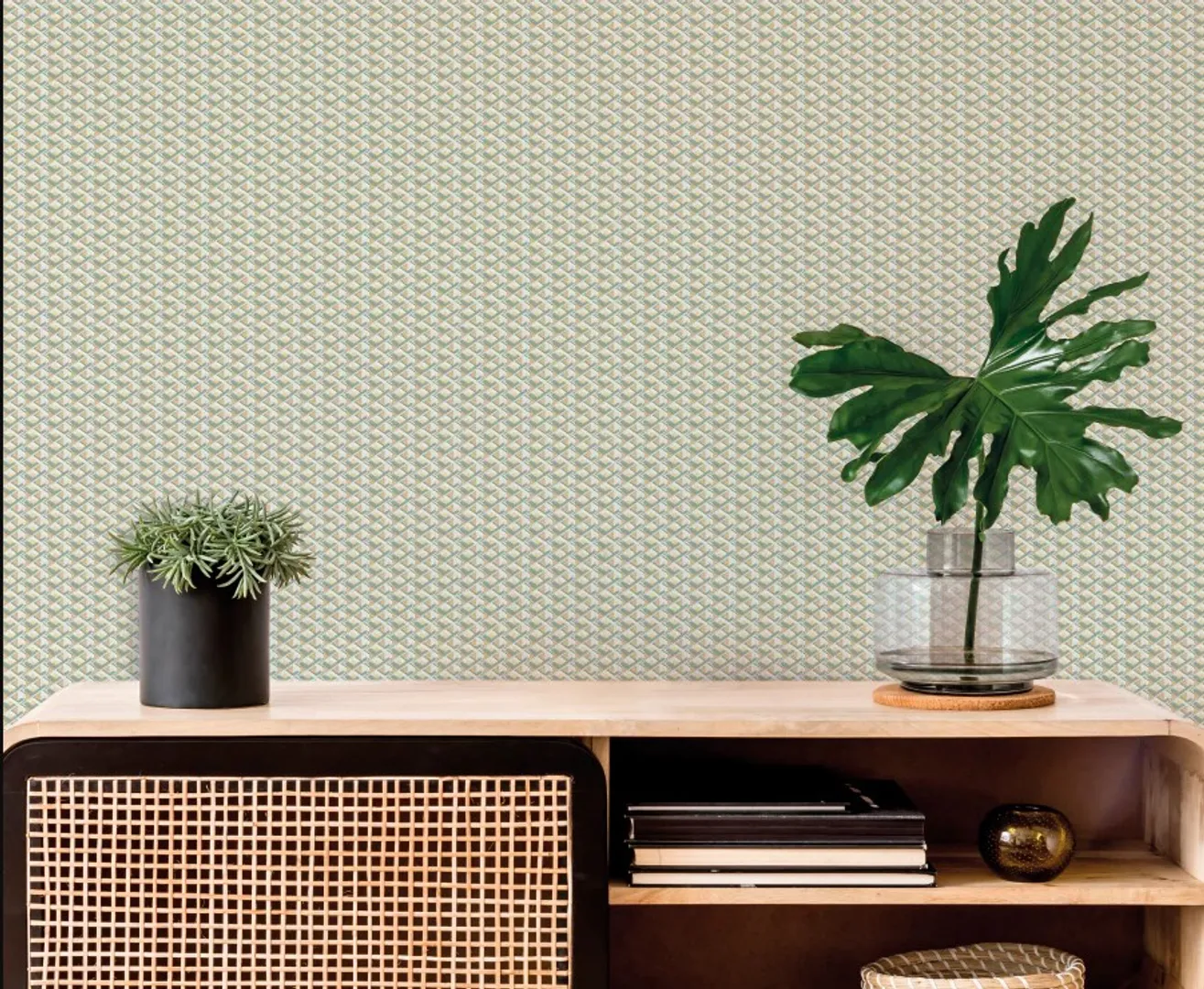 Mini Trend - Parato texture geometrica in vari colori marca Zambaiti