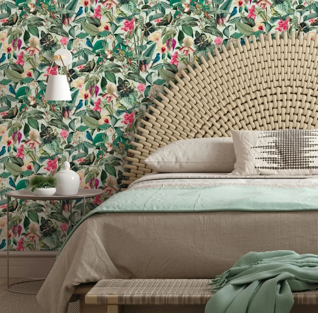 Venice - Carta parato tropicale in tre colorazioni