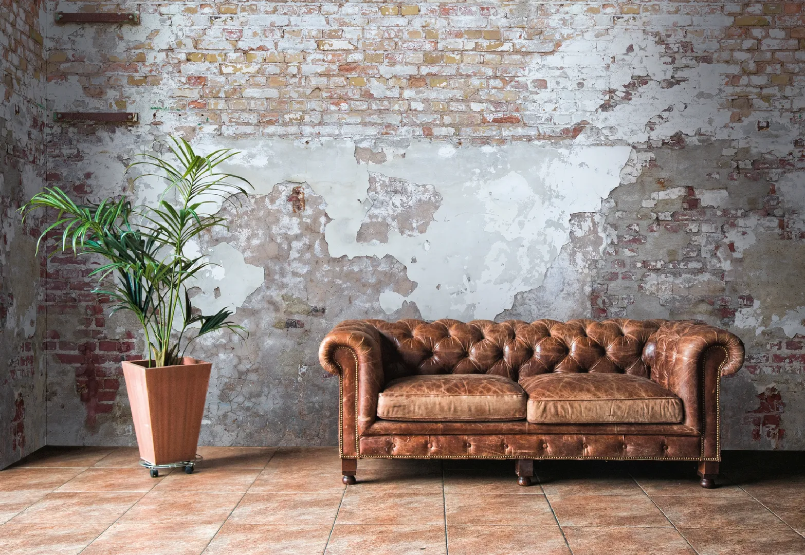 City Shapes - Pannelli raccordabili stile industrial L.3.71m x H2.80m