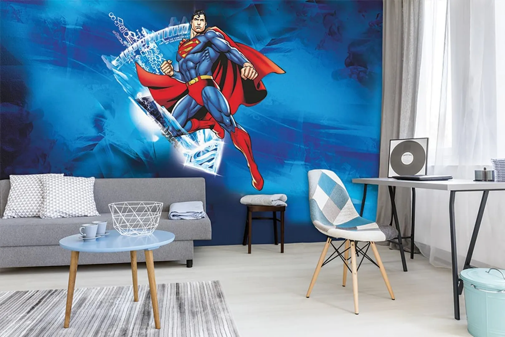 Ada Kids Murals - Parato Superman per cameretta ragazzi. Varie dimensioni