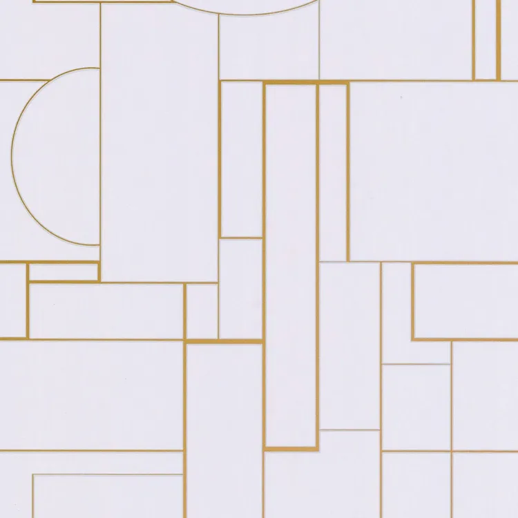 Sejours e Chambres - Parato geometrico 2 colori con riflessi di luce