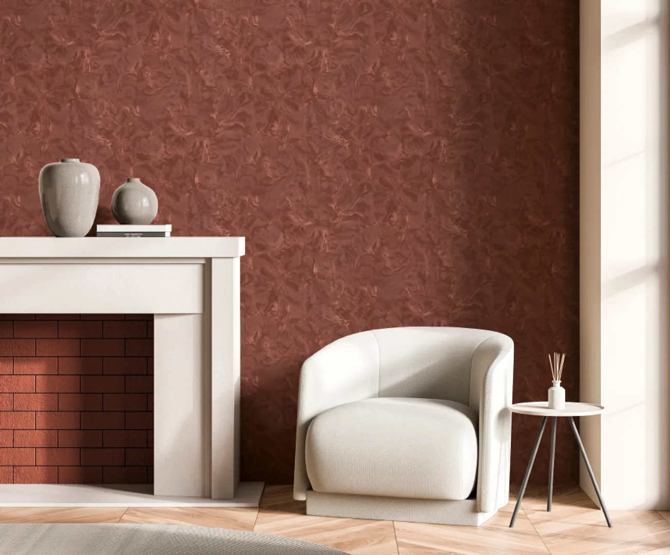 Mini Trend - Parato in tinta unita Moire' in varie referenze di colore. Zambaiti parati
