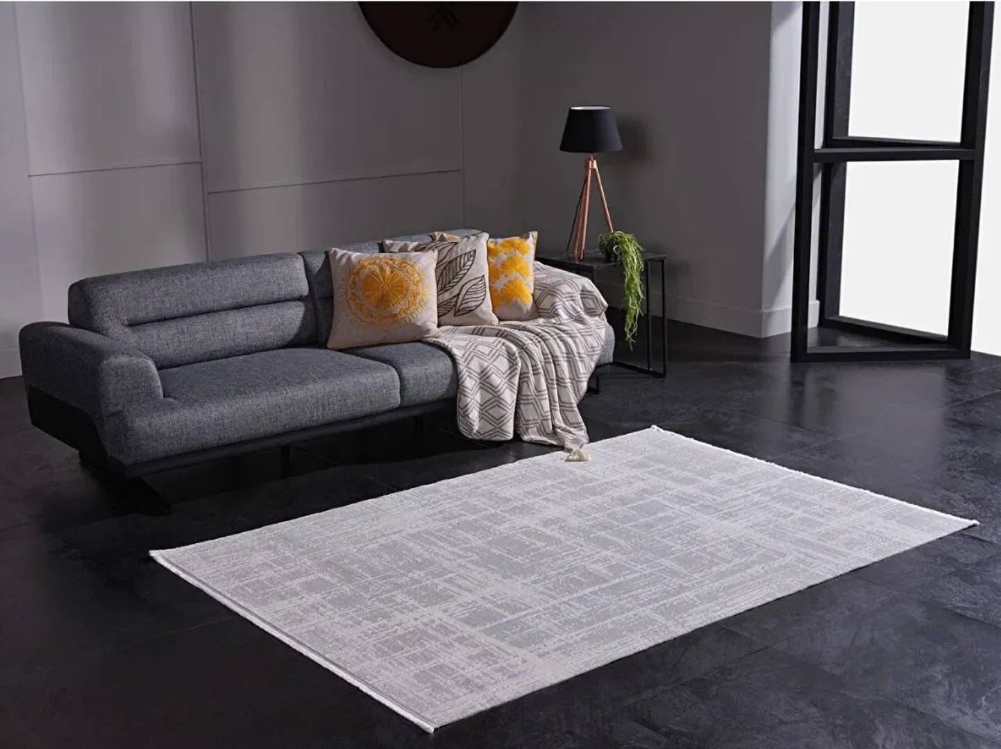 Venita - Tappezzeria, tappeto da interno per ambienti moderni, 2 colori, 100% Poliestere