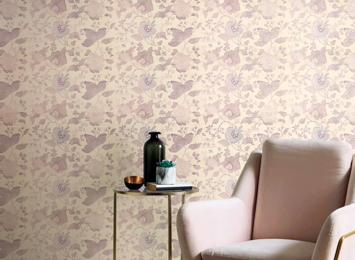 Italian SIlk 7 - Carte da parati floreali in rilievo, vari colori. In rilievo Sirpi