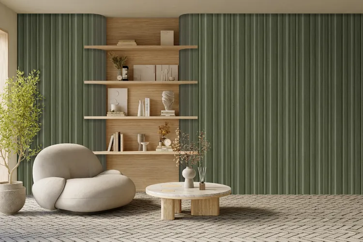 Feature Walls - Carta parati rigata tridimensionale. Pannelli ripetibili. Dim. H2.80m x L1.06m