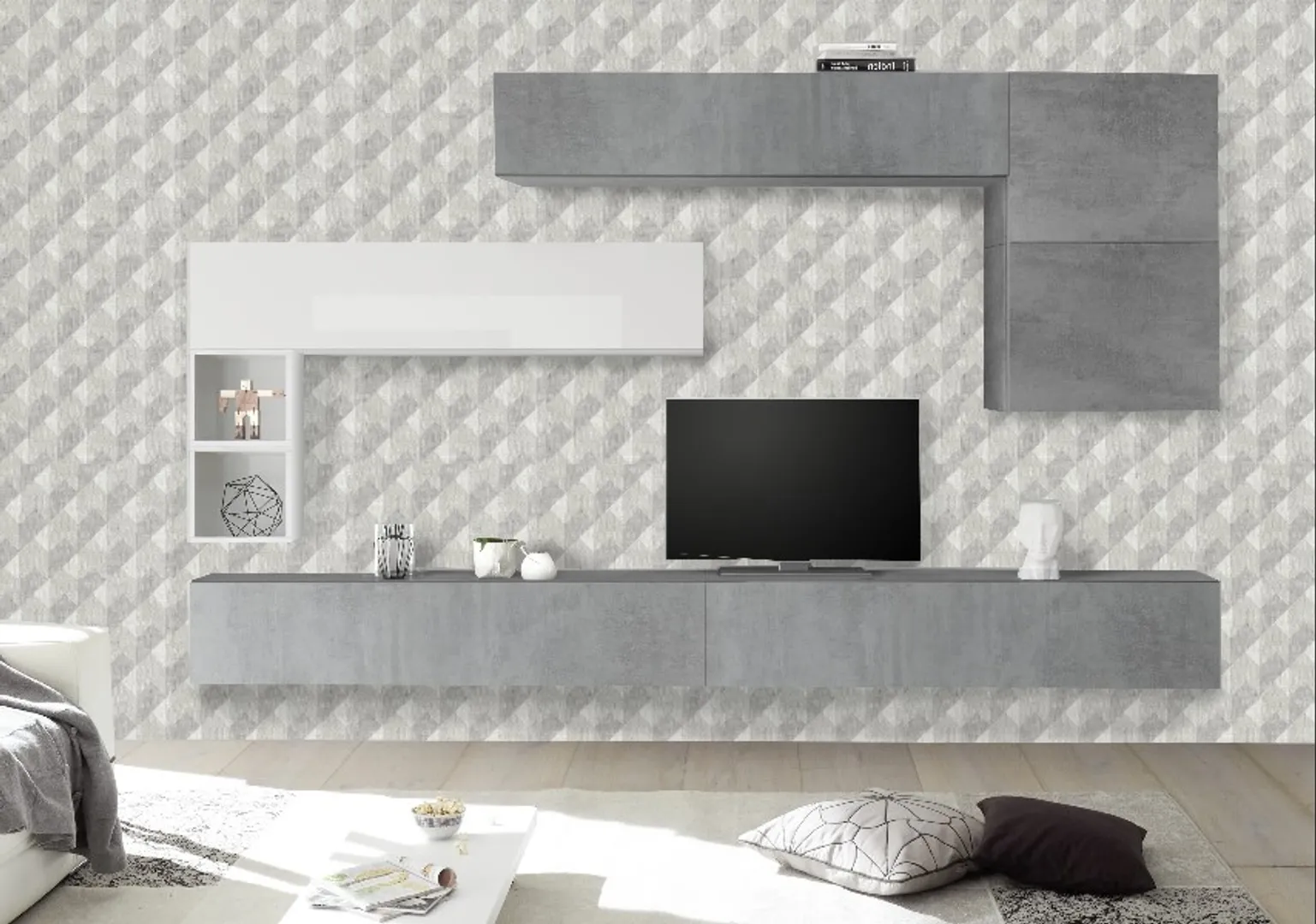 Outlet Home 3 - Stock parato Jannelli e Volpi in rilievo. Geometrico. Pz 1