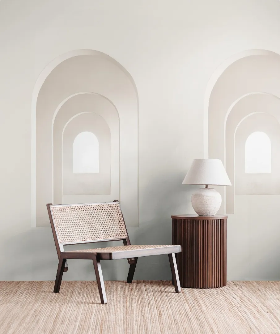 Unico - Parato architettonico tridimensionale. Dimensione L1.59m x H2.80m ripetibile