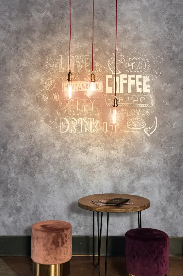 Friends - Pannello per caffe', bar, snack, cucina dimens. L1.59m x H2.70m