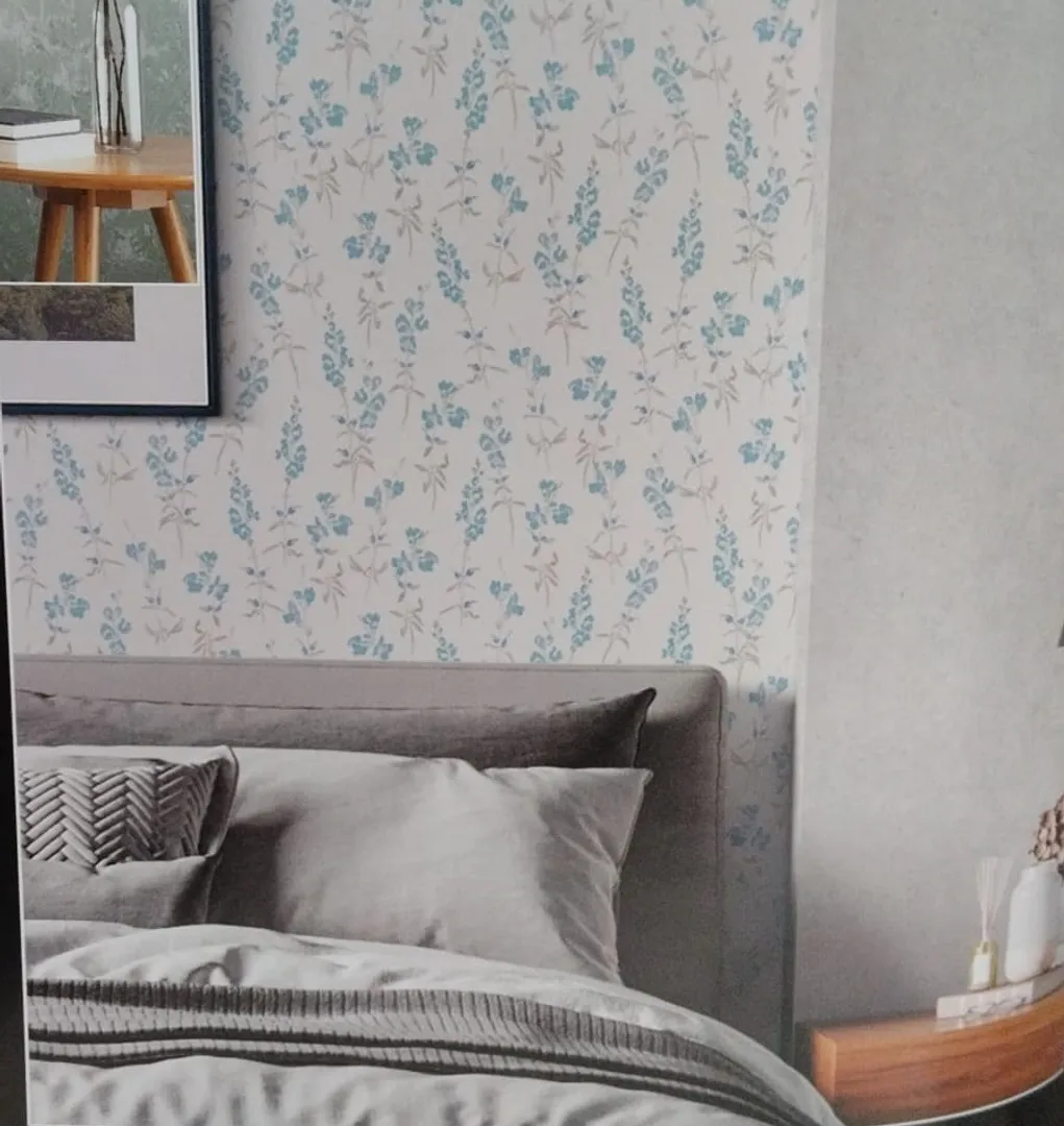 La casa di carta - Parato floreale in vari colori effetto acquerello